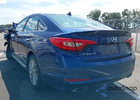 2015 Hyundai Sonata Limited z USA, uszkodzony, nr VIN 5NPE34AF2FH199197